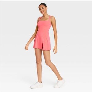 JoyLab square Neck activewear dress NWT